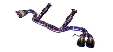 Chevrolet Corvette C8 6.2L 2020-up TOP SPEED PRO-1 Titanium X-Pipe Exhaust AP