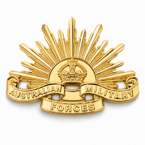 Rising Sun Cap Badge - Version 3