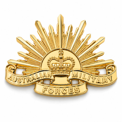 Rising Sun Cap Badge - Version 5