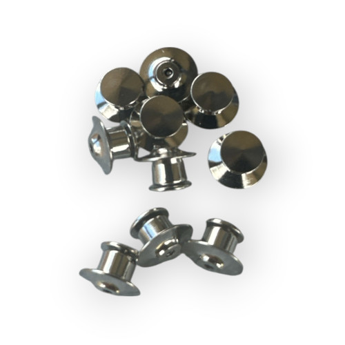 Mushroom Fastener Clasps - 10pk