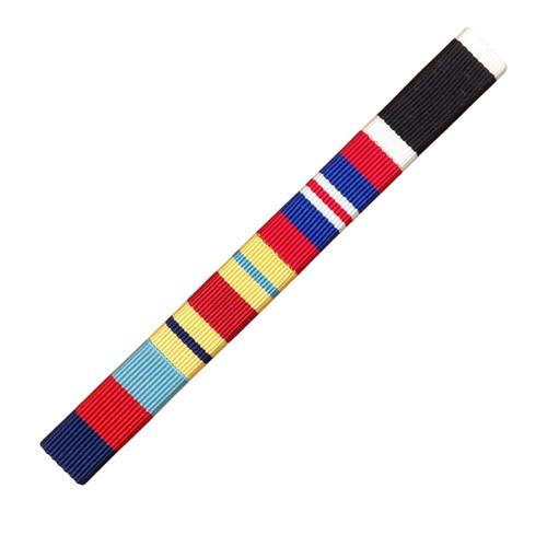 1939-45 Star, Africa Star, 1939-45 War Medal and NZ War Service Medal Ribbon Bar