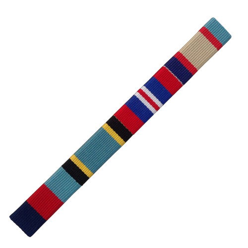 1939-45 Star, Air Crew Europe Star, 1939-45 War Medal and 1939-45 ASM Ribbon Bar