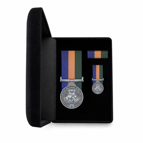 AOSM – Border Protection Cased Set – Full Size, Mini & Ribbon Bar