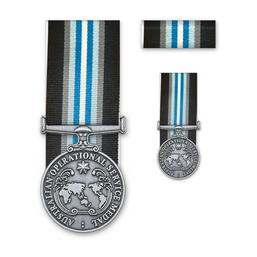 AOSM – Counter Terrorism/Special Recovery Set – Full Size, Mini & Ribbon Bar