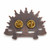 Rising Sun Cap Badge - Version 3 [Gold]