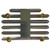 US Ribbon Mounting Bar - 17 Ribbon