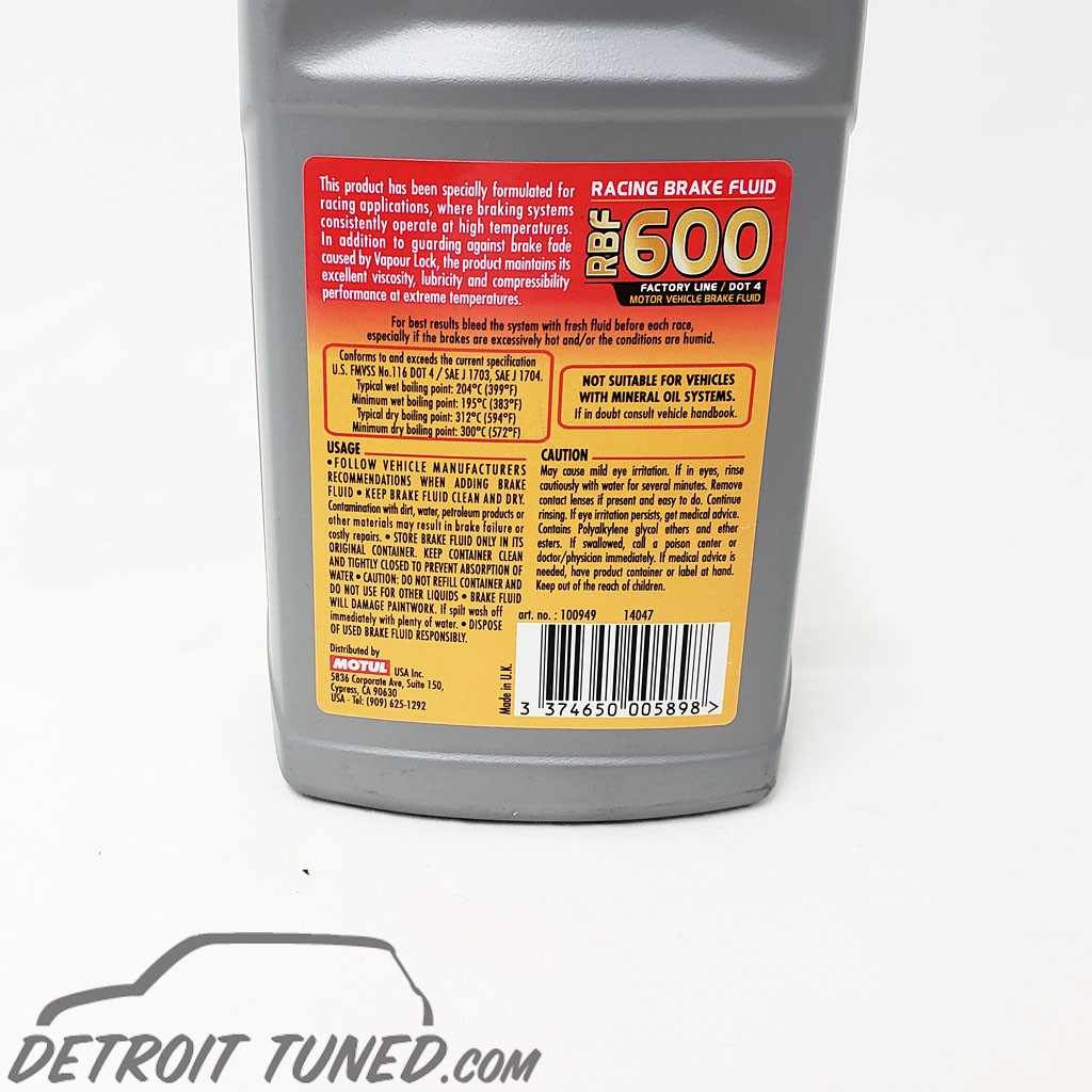 Motul 600 Brake Fluid