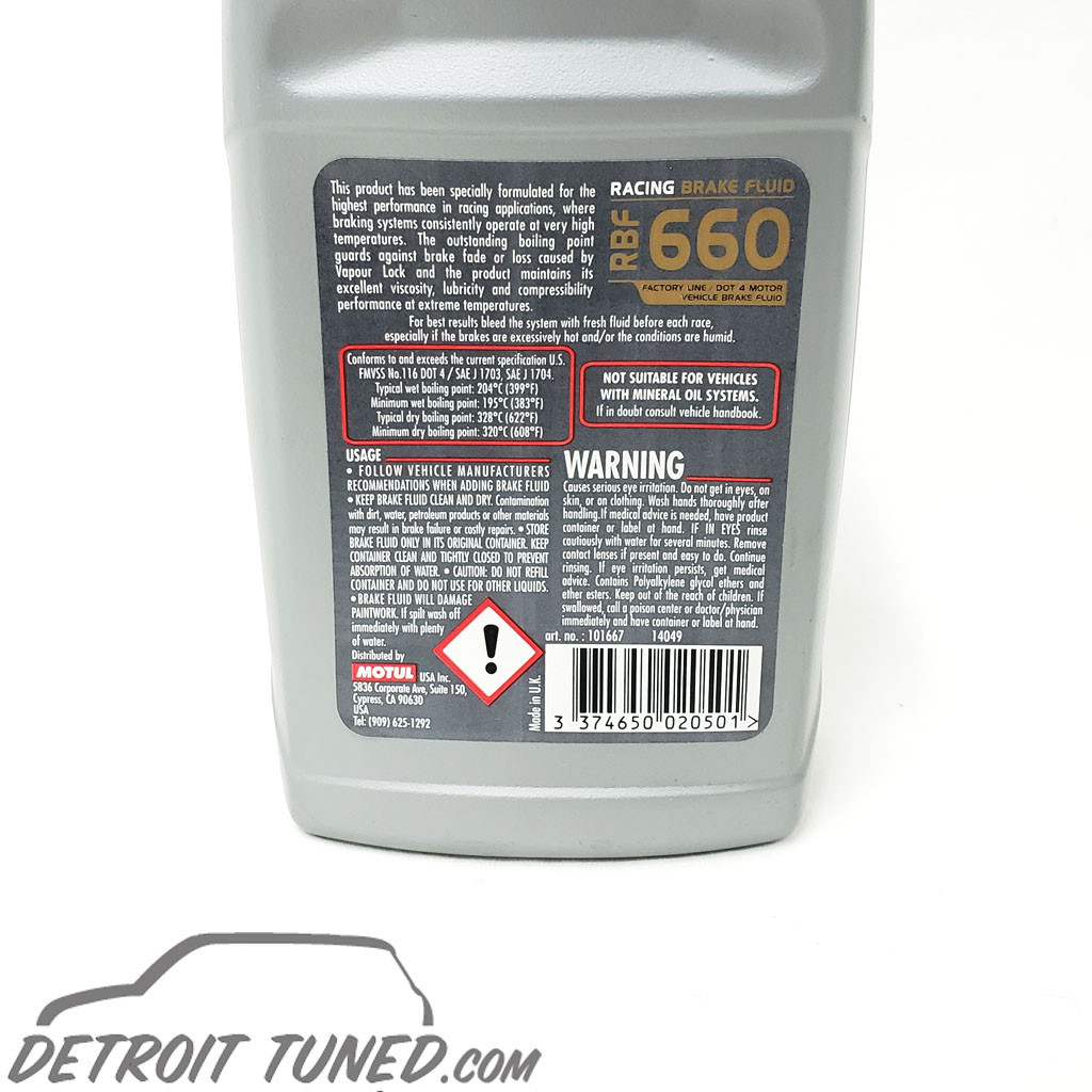 Motul 660 Brake Fluid