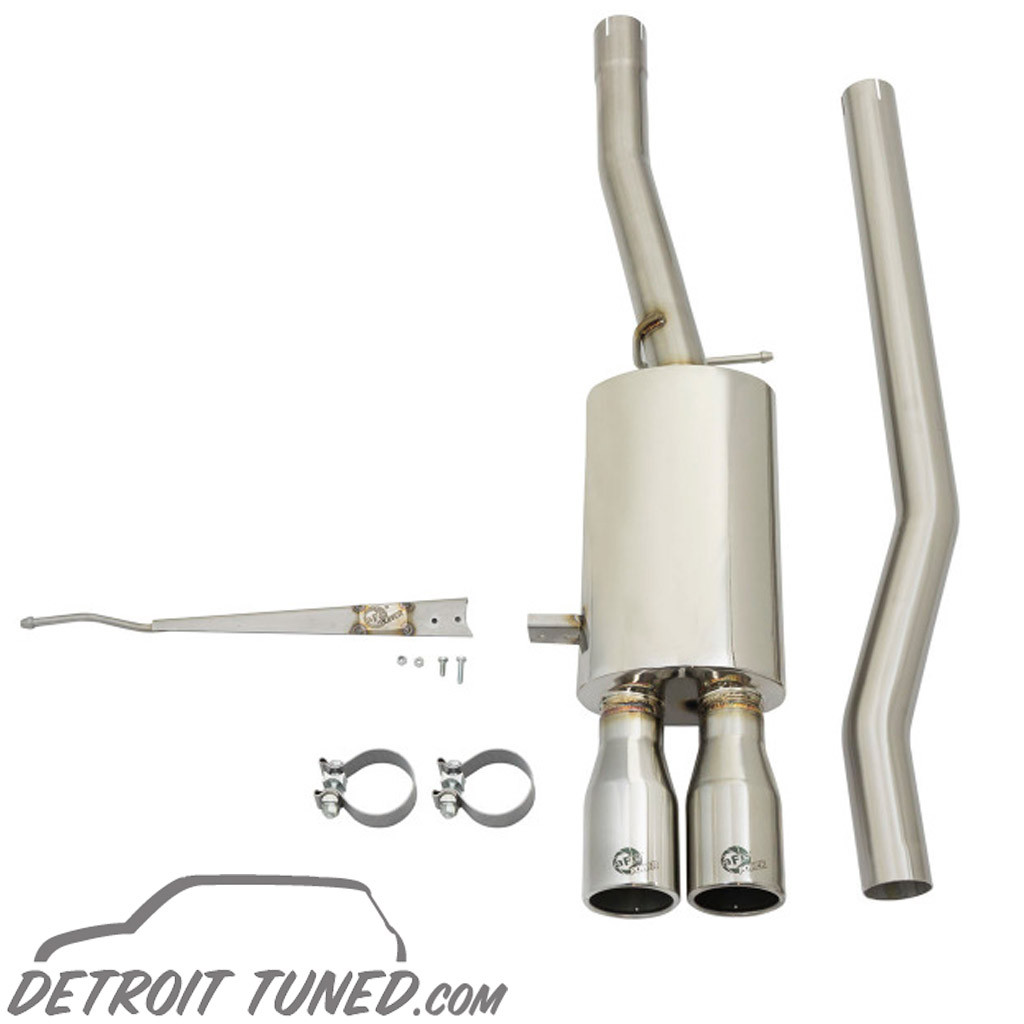 aFe MACHForce XP Exhausts Cat-Back SS-409 EXH CB Toyota Tundra 10-11 V8-5.7L 145.7 WB (blk tip)