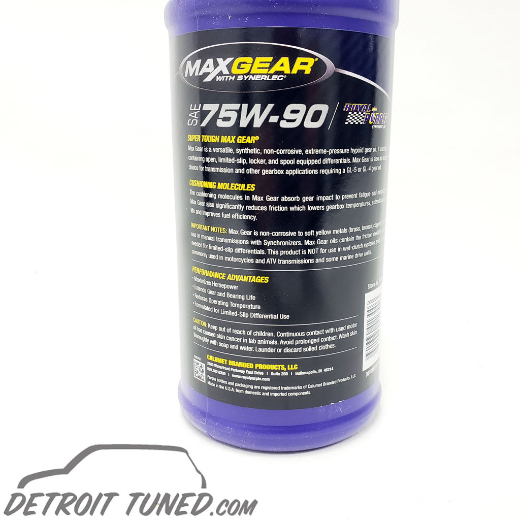 Royal Purple Max Gear Transmission Fluid