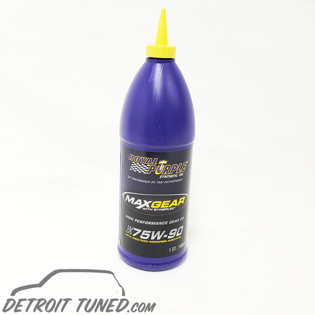  Purple MAXGEAR 75W-90 ギアオイル 3本 Royal Purple Max Gear Transmission Fluid