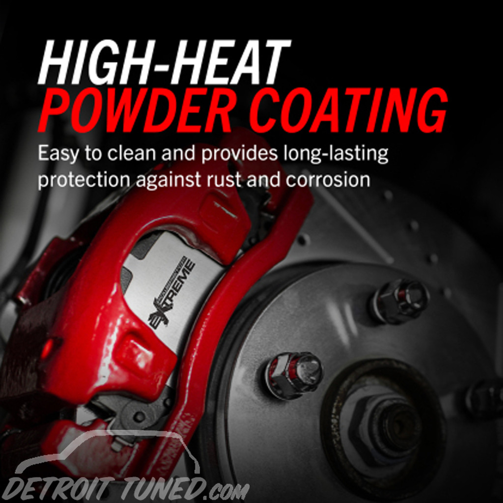 PowerStop Front Red Calipers | 2008–2013 Mazda 3 (S2942B)