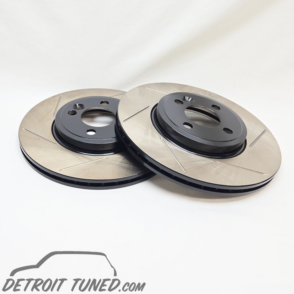 StopTech MINI Cooper Slotted Front Rotors