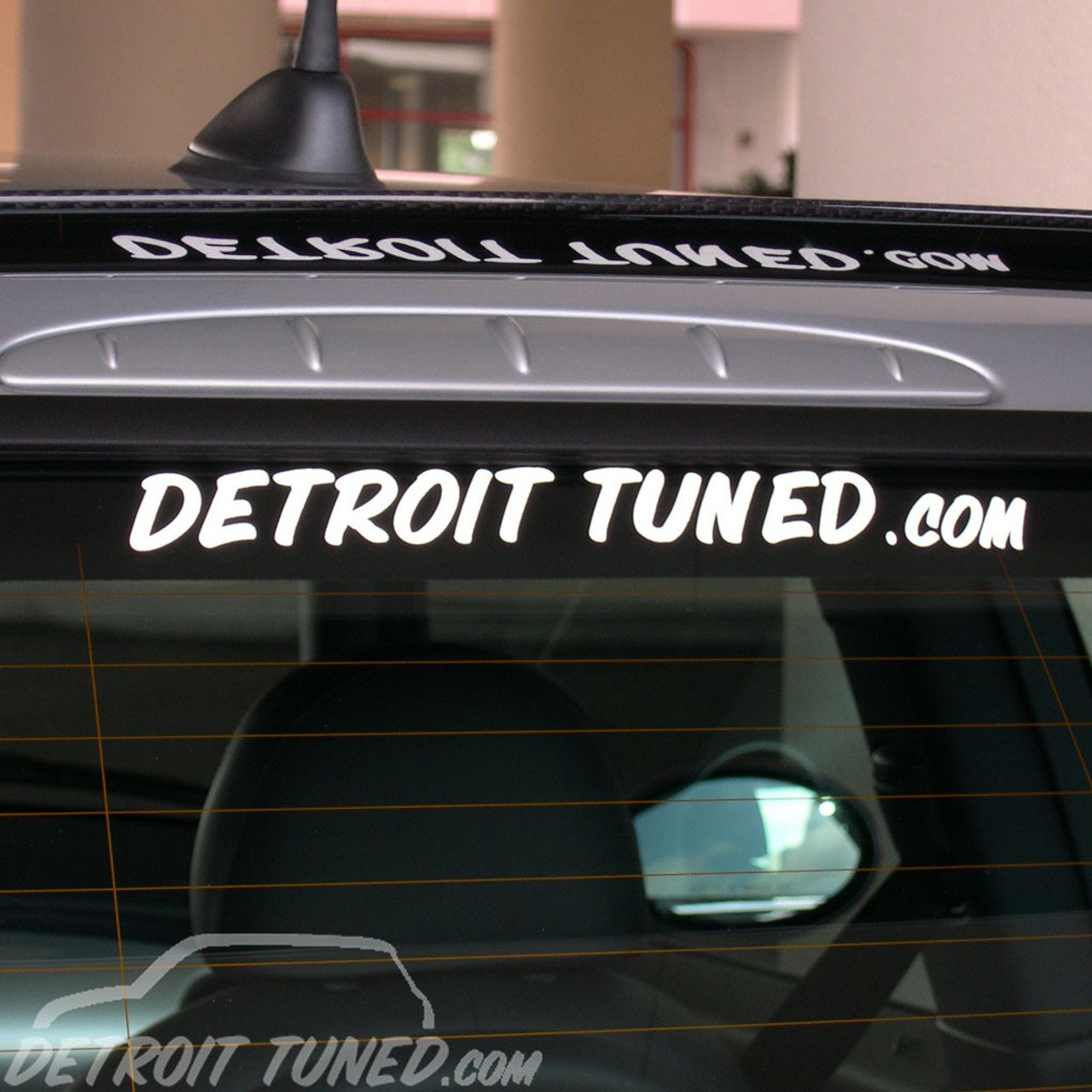 Detroit Tuned Dot Com Decal