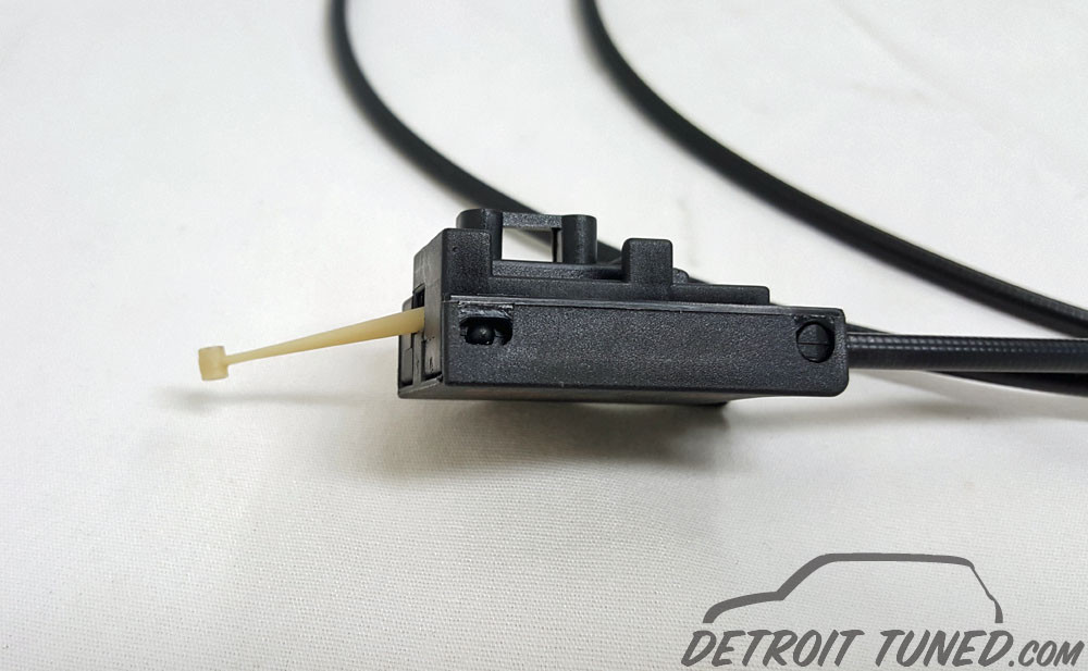 MINI Emergency Boot Cable Release