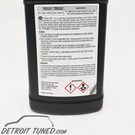 Brake Fluid – Textar Brake Technology