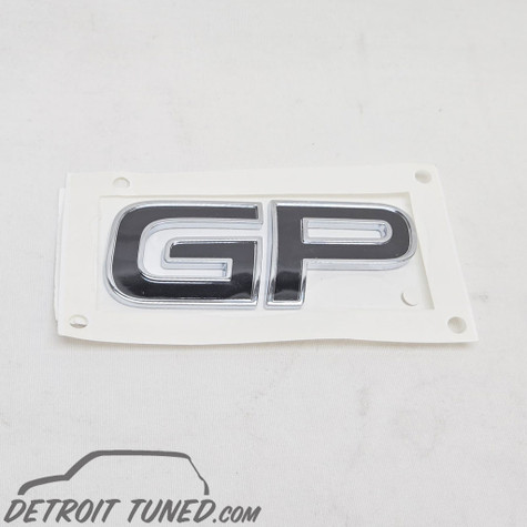 MINI GP2 Trunk Lid Emblem
