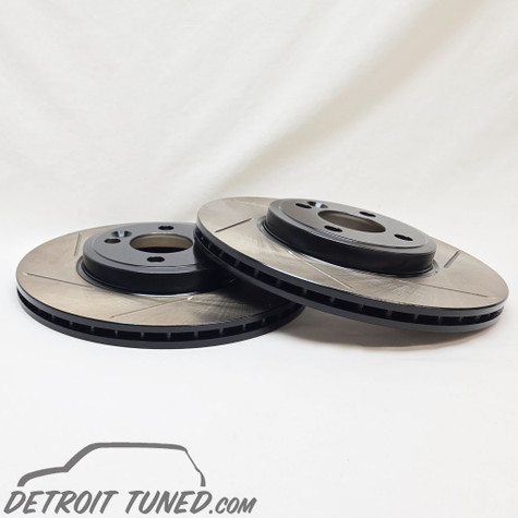 StopTech MINI Cooper Slotted Front Rotors