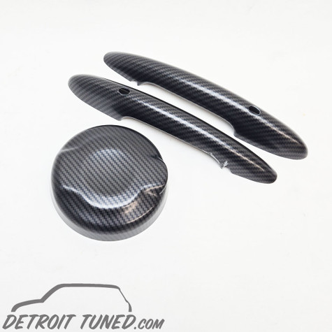 MINI F56 Carbon Fiber Gas & Door Handle  Covers