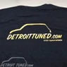 Detroit Tuned Ladies T-Shirt Gold