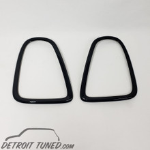 MINI Cooper Black Taillight Trim Rings G2