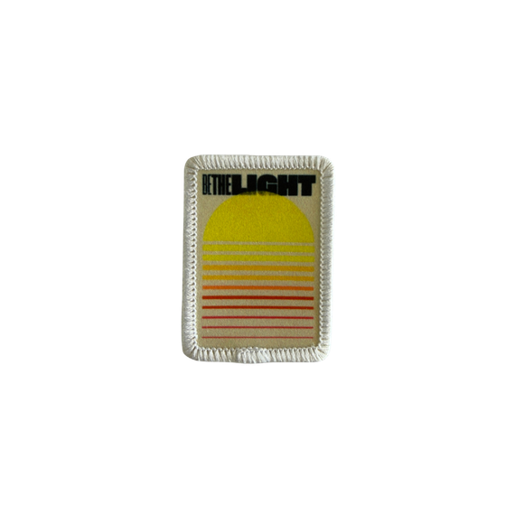Be The Light Printed Patch