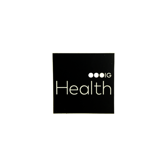 IG Health Sticker