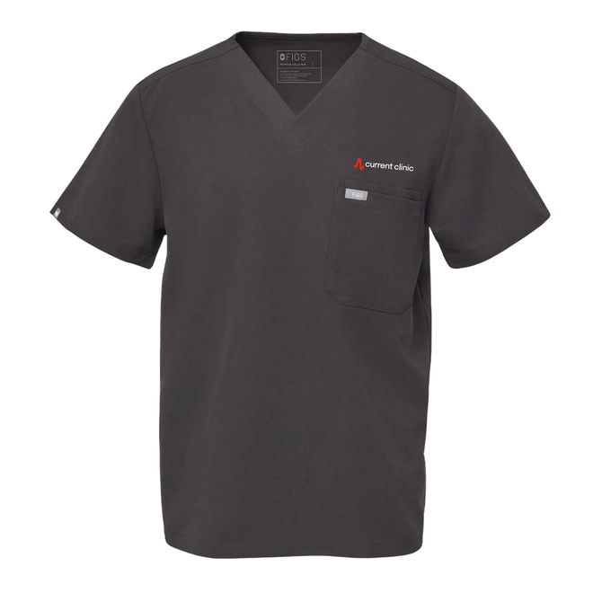 Men's Leon Three-Pocket Scrub Top
