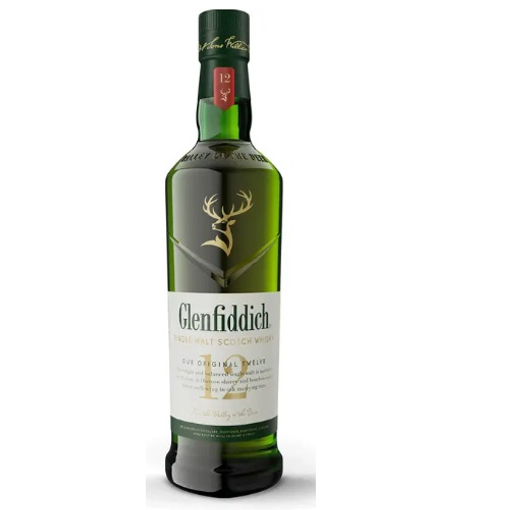 Glenfiddich 12 Years Double Oak Single Malt Scotch Whisky 1 Liter 