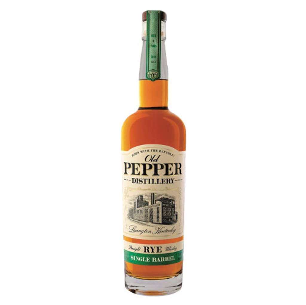 Old Pepper Rye Whiskey Single Barrel