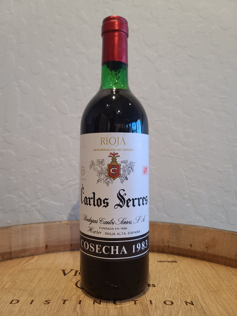 1983 Bodegas Carlos Serres Rioja Crianza