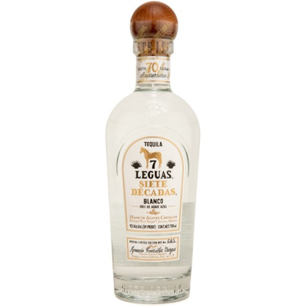 Siete Leguas Siete Decadas Blanco Limited Edition 84 Proof (700ml)