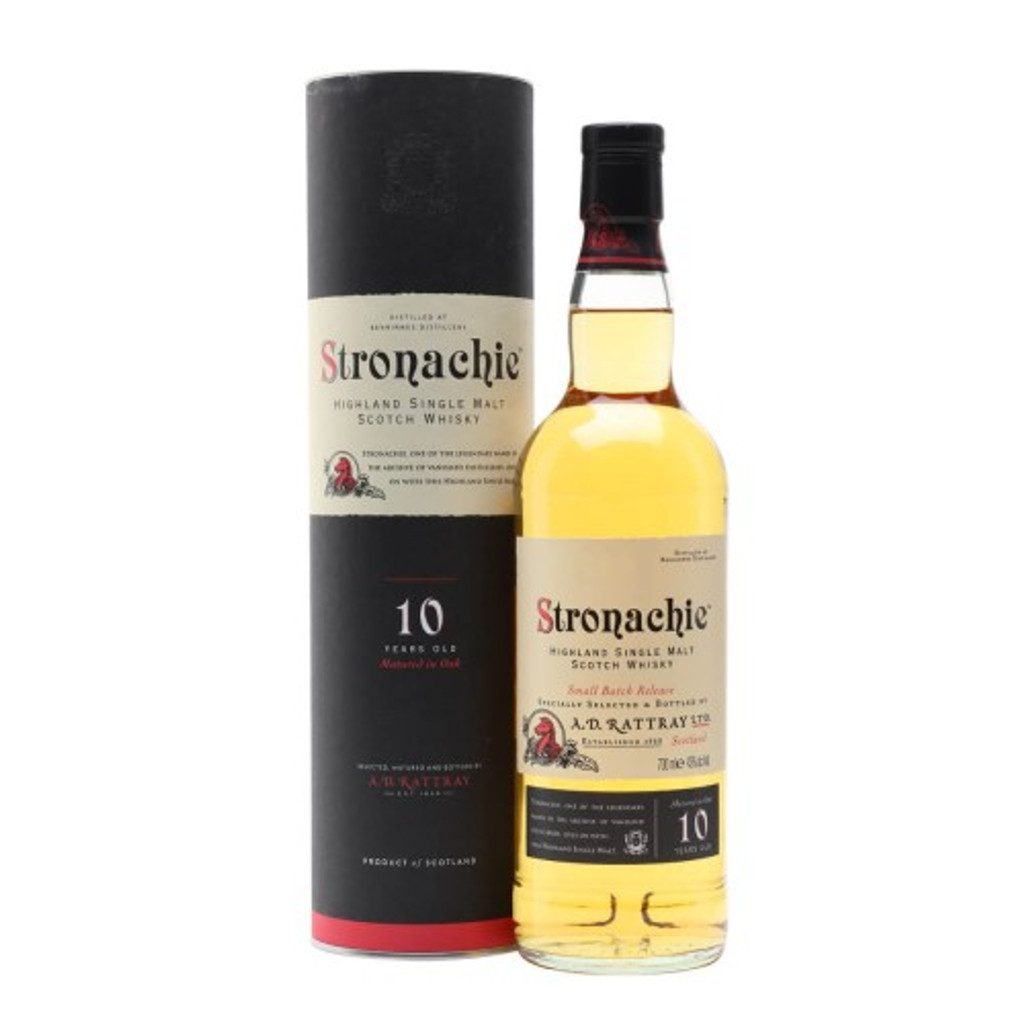 Stronachie 10 Year Old Speyside Single Malt Scotch Whisky 750 ml