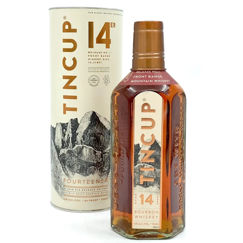 TINCUP 'Fourteener' 14 Year Straight Bourbon Whiskey 750mL