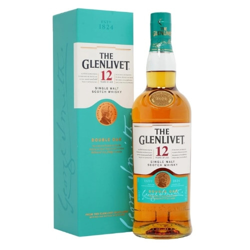 The Glenlivet 12 year Double Oak Scotch 1Liter