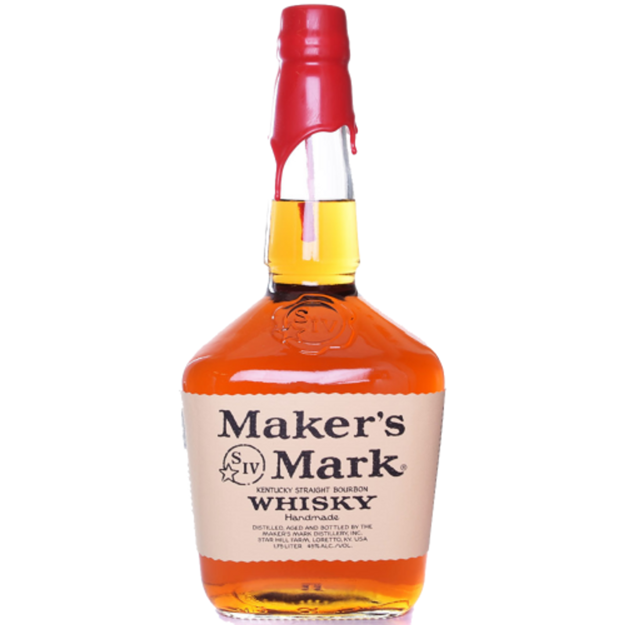 Maker's Mark Kentucky Straight Bourbon Whisky 90 proof (1 Liter) - Prima  Vini Wine Merchants