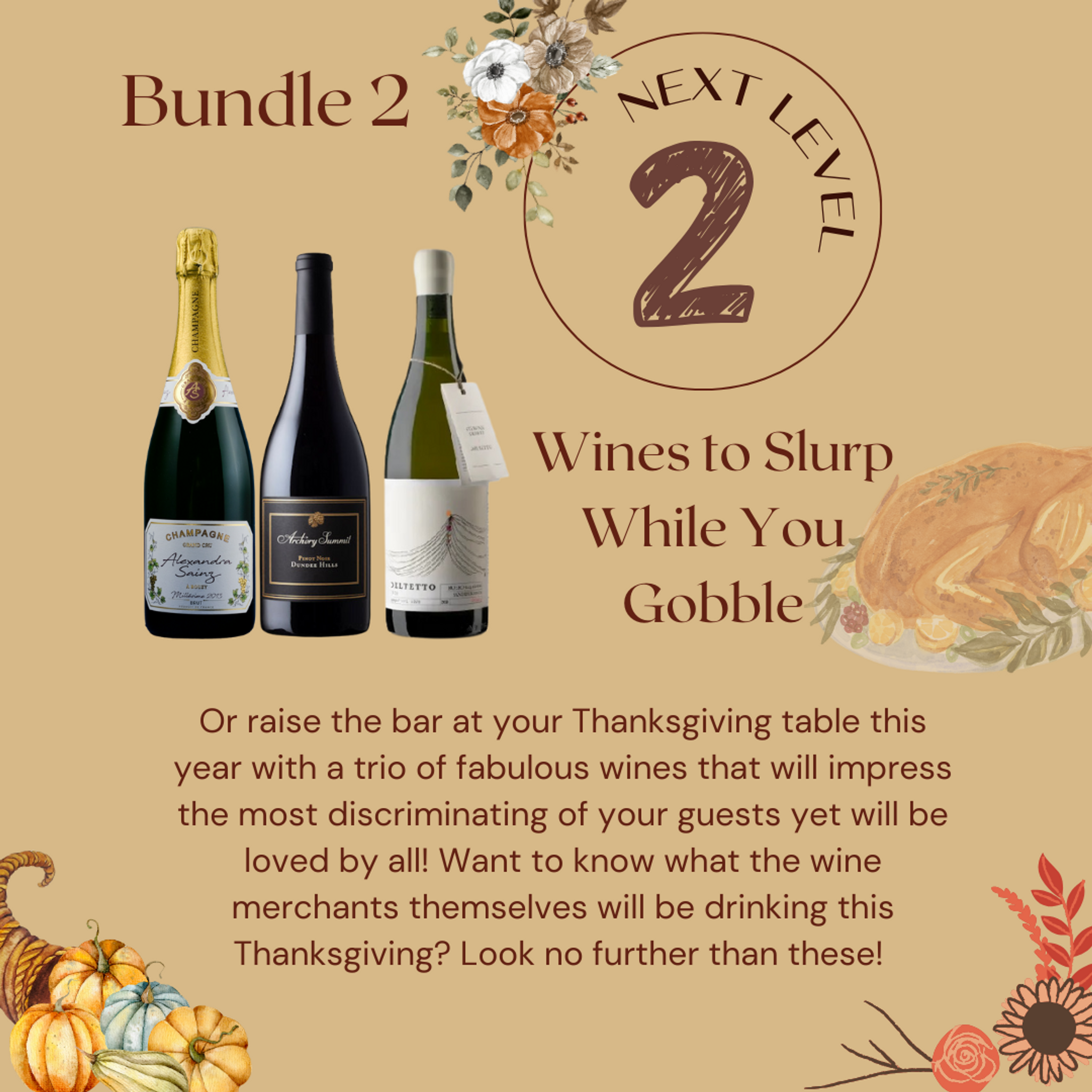 Turkey Day Advice '19 - Ancona's Wine