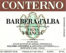 2021 Giacomo Conterno Barbera d'Alba Francia 750 ml