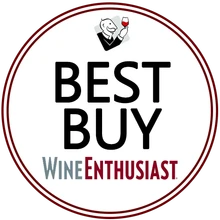 Named BEST BUY by Jeff Porter of Wine Enthusiast