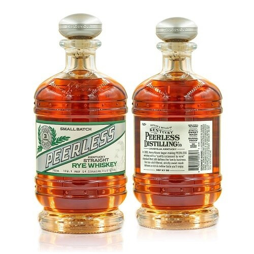 Kentucky Peerless Distilling Co. 3-Year-Old Kentucky Small Batch Barrel Proof Straight Rye Whiskey (108.3 proof) 750ml
