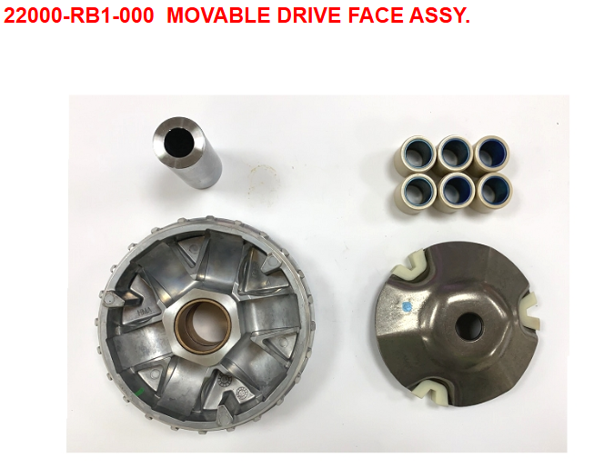 01 Movable Drive Face Assy - Citycom S 300i