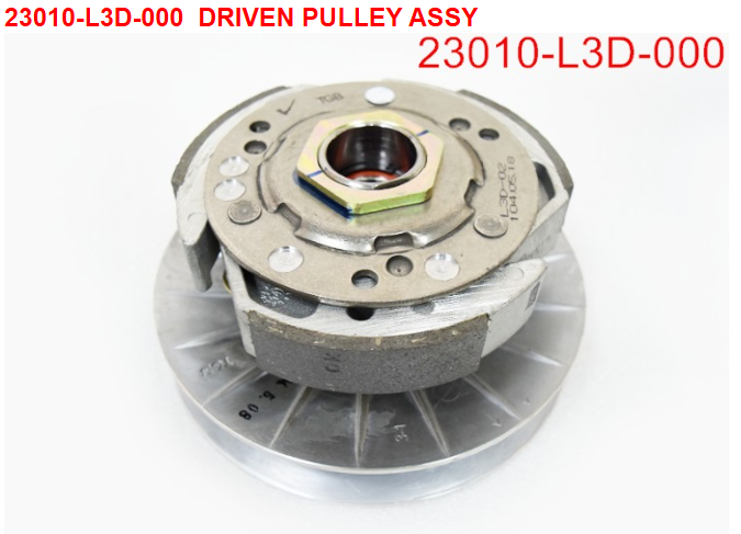 02 Driven Pulley Assy - Citycom S 300i
