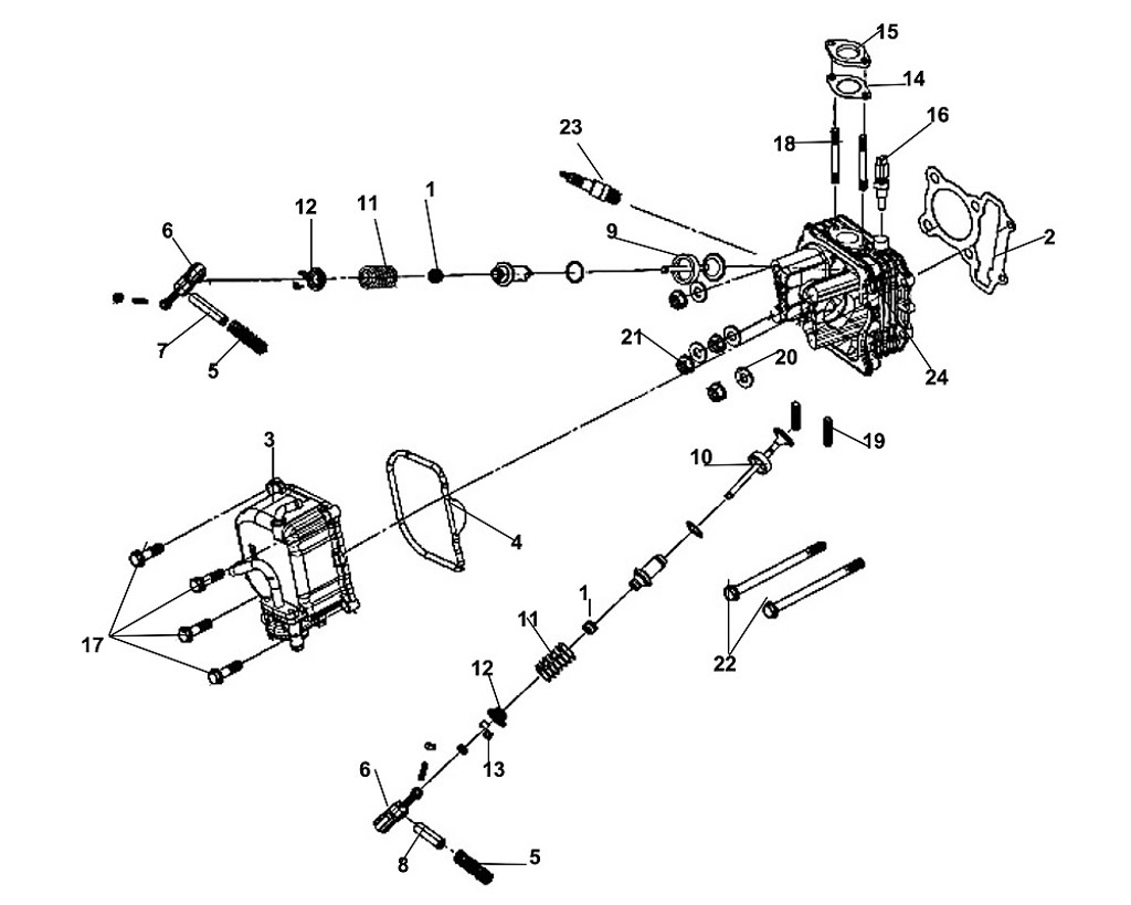 05 Rocker Arm Torsion Spring - Fiddle III