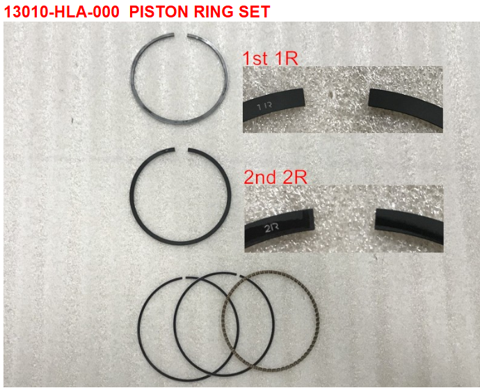 05 Piston Ring Set - HD 200 Evo