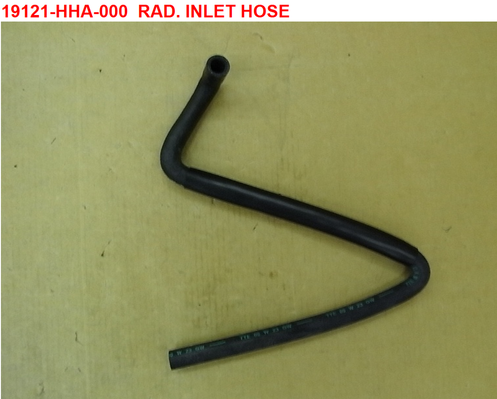 07 Rad. Inlet Hose - HD 200 Evo