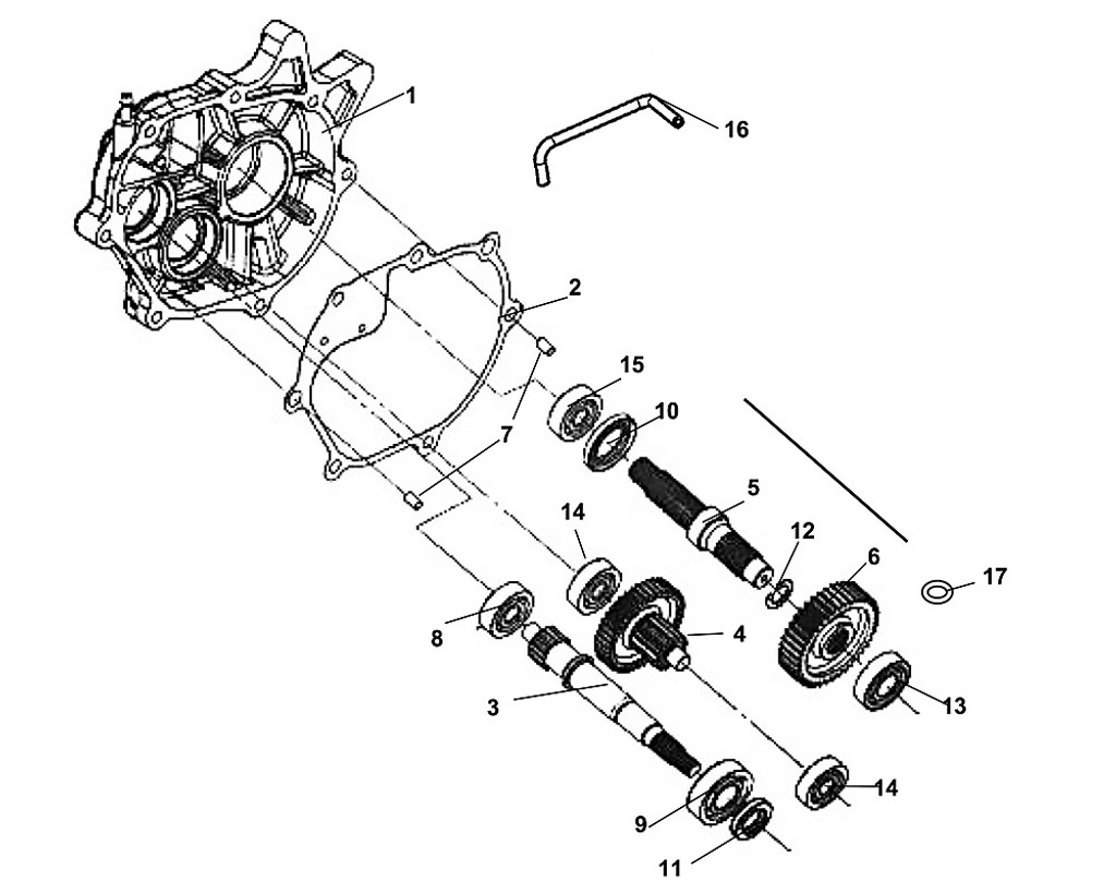 08 Radial Ball BRG. CSB301 - Fiddle III