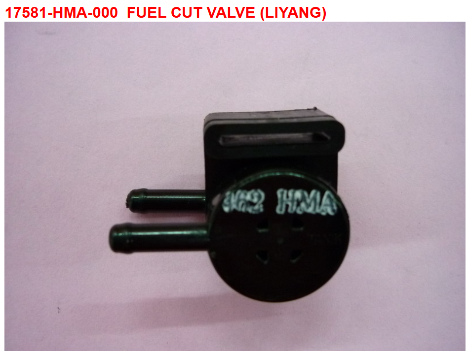 03 Fuel Cut Valve (Liyang) - HD 200 Evo