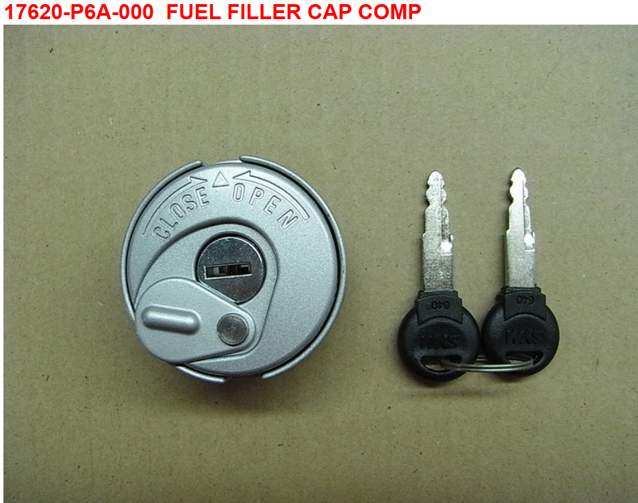 06 Fuel Filler Cap Comp - HD 200 Evo