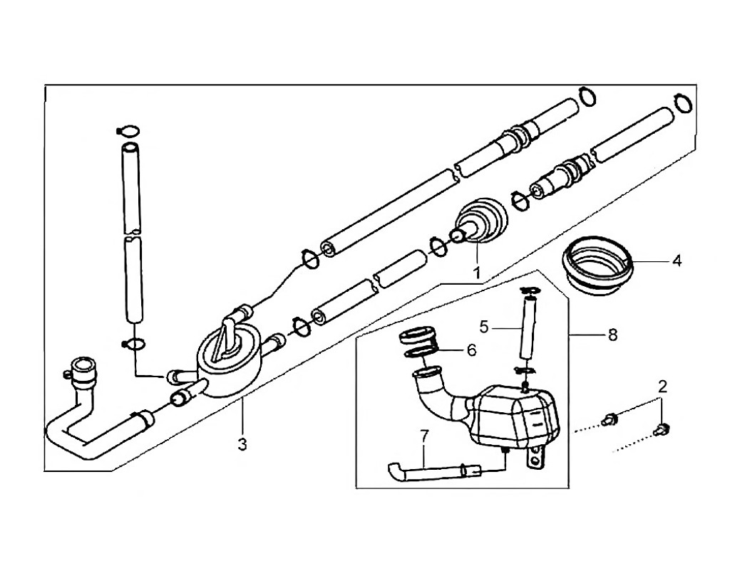 08 Reserve Tank Assy - HD 200 Evo