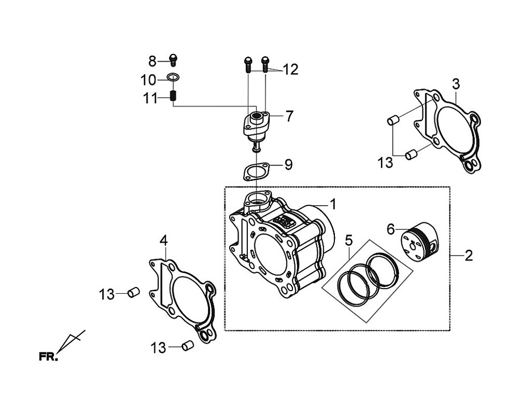 13-DOWEL PIN 12*20 - Citycom 300i